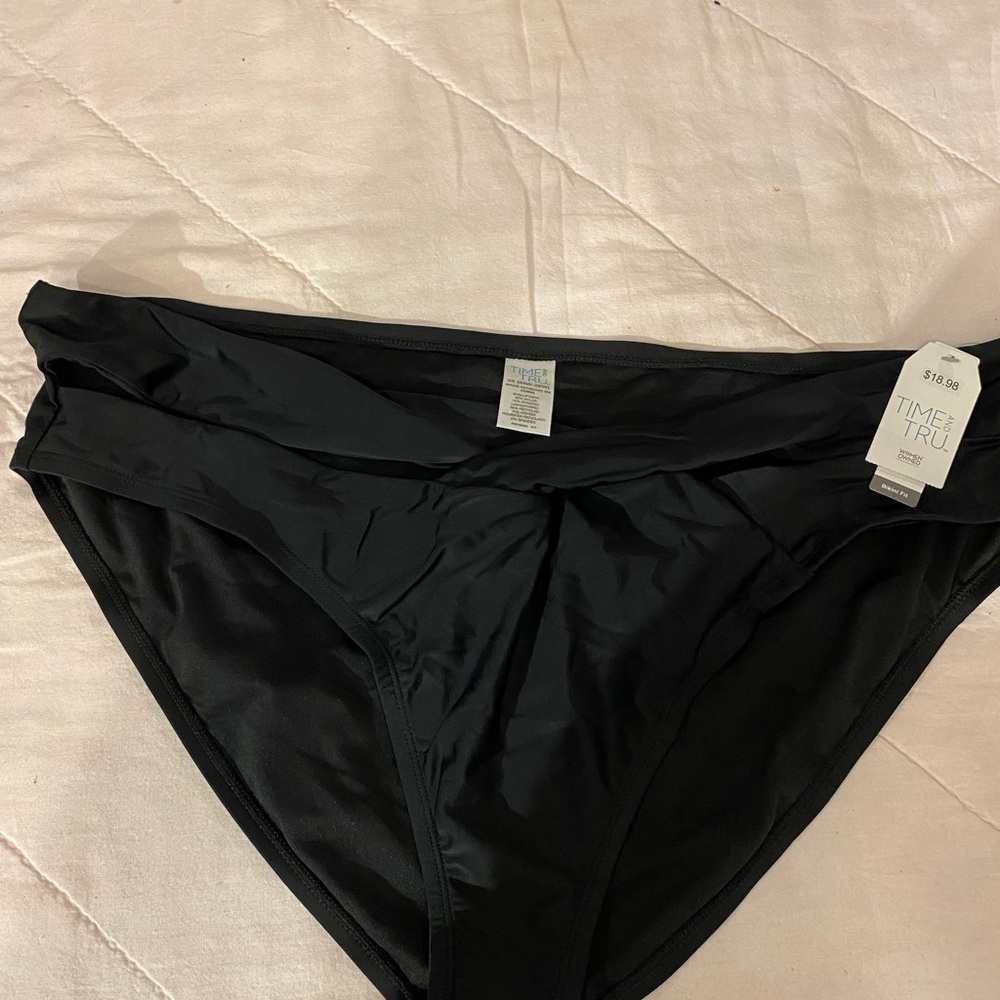 Time and Tru Mid Rise Bikini Bottom 3X (24W-26W) (FR)